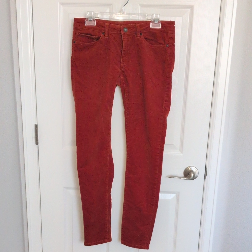 Patagonia Fitted Corduroy Pants - Rust - 29